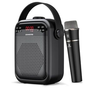 ZOWEETEK Potable Speaker With Microphone (new)